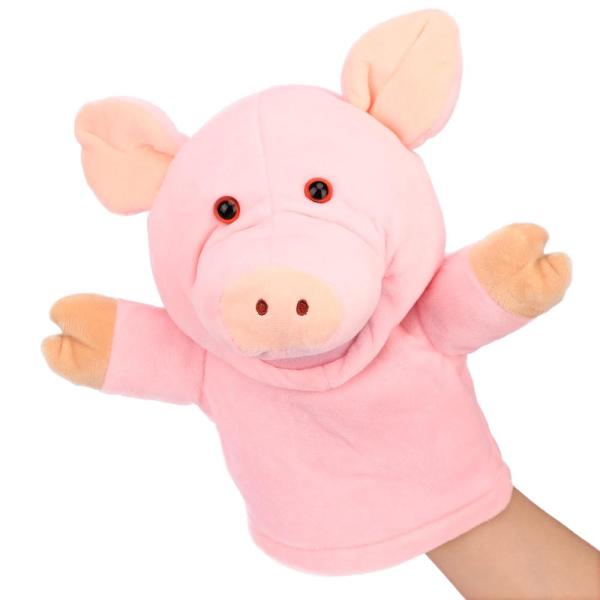 Easfan Pig Hand Puppet with Movable Mouth and Arms...