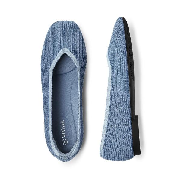 VIVAIA Square Flats for Women Margot 2.0 All Day C...