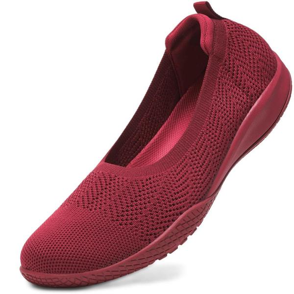 Women&apos;s Flats Slip On Go Walk Shoes for Women Comf...