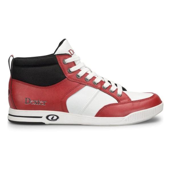 Dexter Mens Modern Bowling Shoes, Red/White/Black,...
