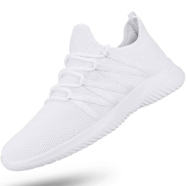 Feethit Mens Slip On Running Shoes Breathable Ligh...