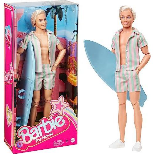 バービー(Barbie) 映画「バービー」 ケン ストライプセットアップ 着せ替え人形・ドール 3才...