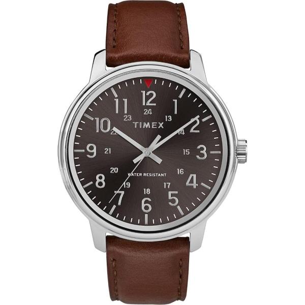 Timex TW2R85700 Men&apos;s Tan Leather Strap Watch