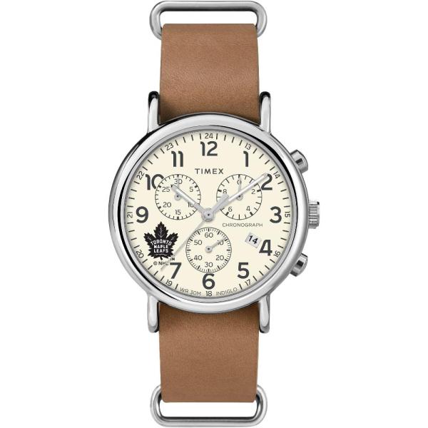 Timex 腕時計 NHL Weekender Chrono 40mm ウィークエンダー クロノ  ...
