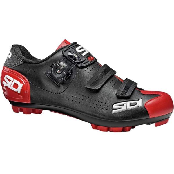 Sidi Men&apos;s Trace 2 Cycling Shoes, Black/Red, 11.5