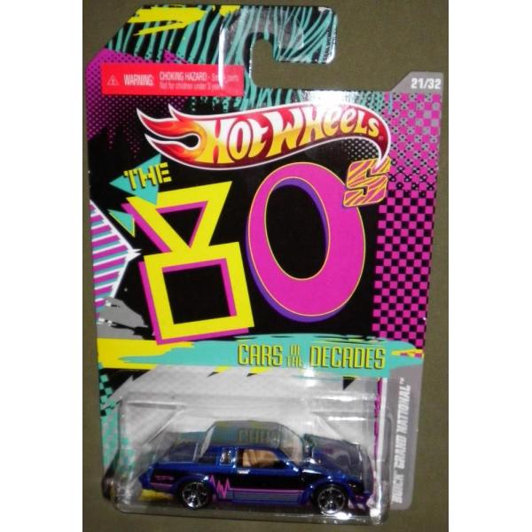 HOT WHEELS THE 80&apos;S CARS OF THE DECADES 21/32 BUIC...