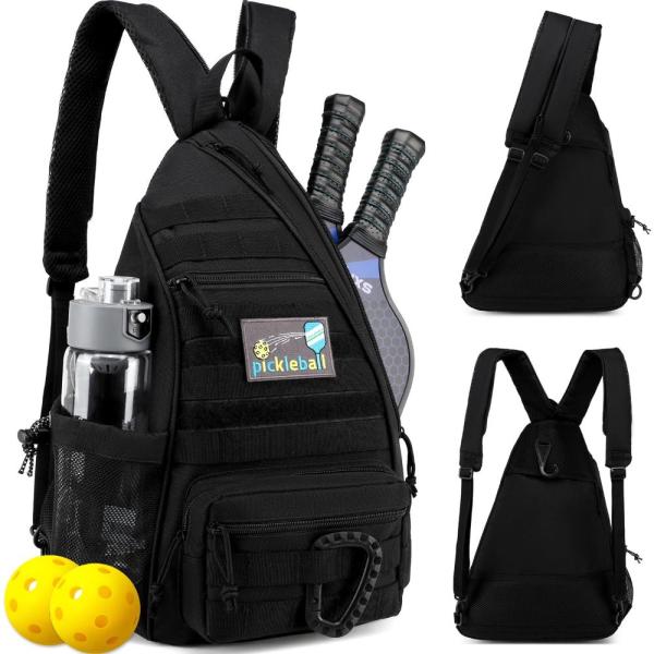 Pickleball Bag, Tactical Pickleball Backpack for W...