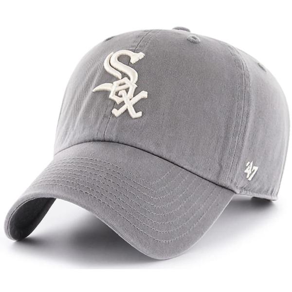 &apos;47 MLB Dark Gray Clean Up Adjustable Hat Cap, Adu...