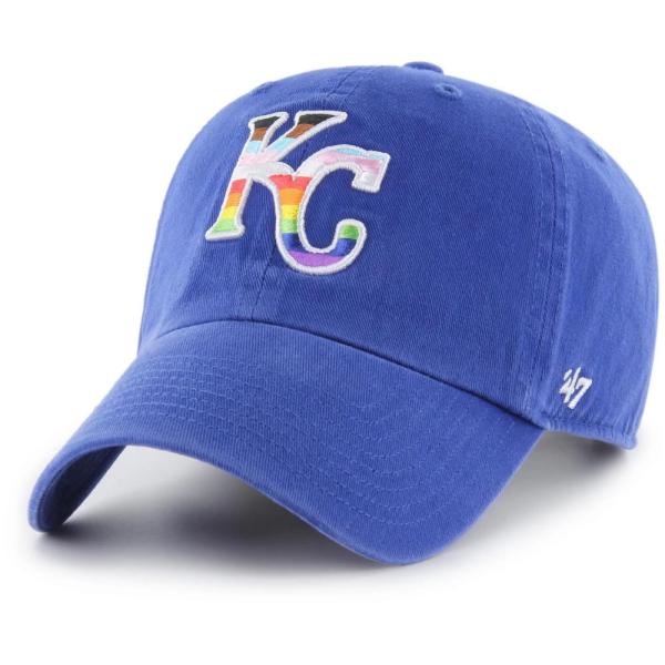 Kansas City Royals Team Pride Clean Up Adjustable ...