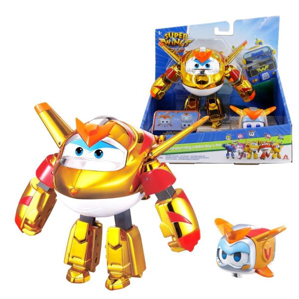 Super Wings - 5&quot; Transforming 2-Pack Supercharged ...