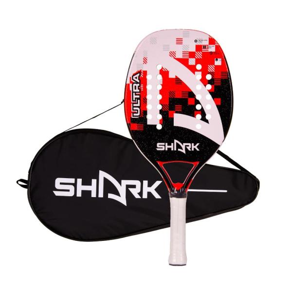 Shark Ultra - プロフェッショナル ビーチ テニスラケット | 初心者レベル | ファイ...