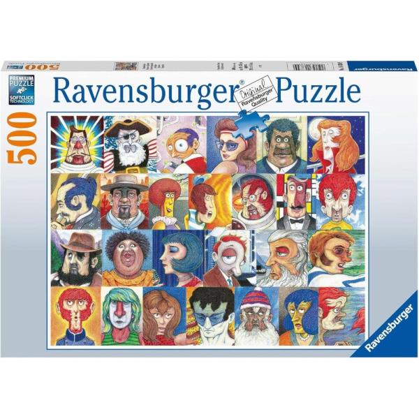 Ravensburger Typefaces 500 Pieces Jigsaw Puzzle fo...