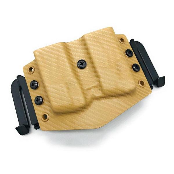 Neptune Concealment Kydex Double Magazine Pouch fo...