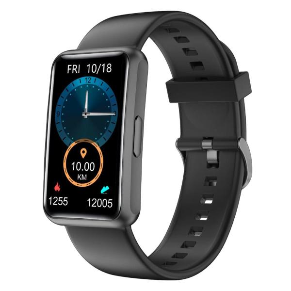 HUAKUA 歩数計 リストバンド型 大画面 スマートウォッチ スマホ/アプリ不要 Bluetoot...