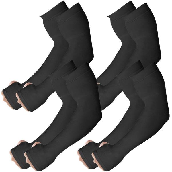 Kinwor Arm Sleeves for Men &amp; Women 4 Pairs, UPF 50...