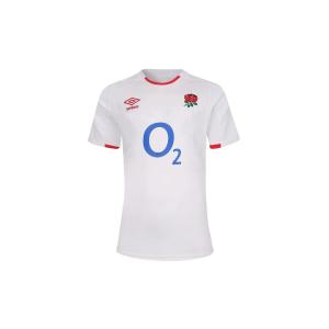 Umbro England RFU Women's Home Replica Rugby Jersey, White Large
