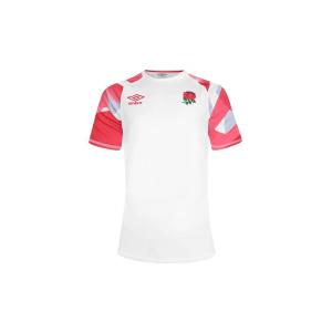 Umbro England RFU Womens' Home 7's Replica Rugby Jersey, White X-Small