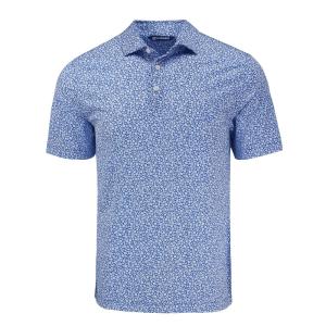 Cutter & Buck Pike Eco Flora Print Mens Polo, Chelan