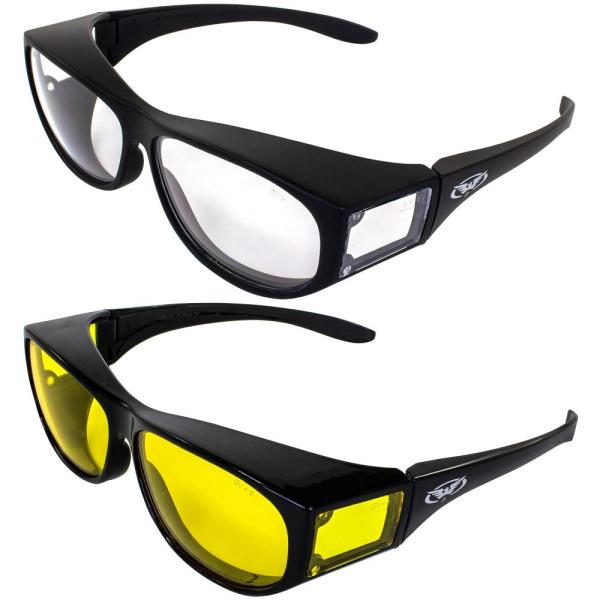 Global Vision Escort Fit Over Safety Glasses 2 Pai...