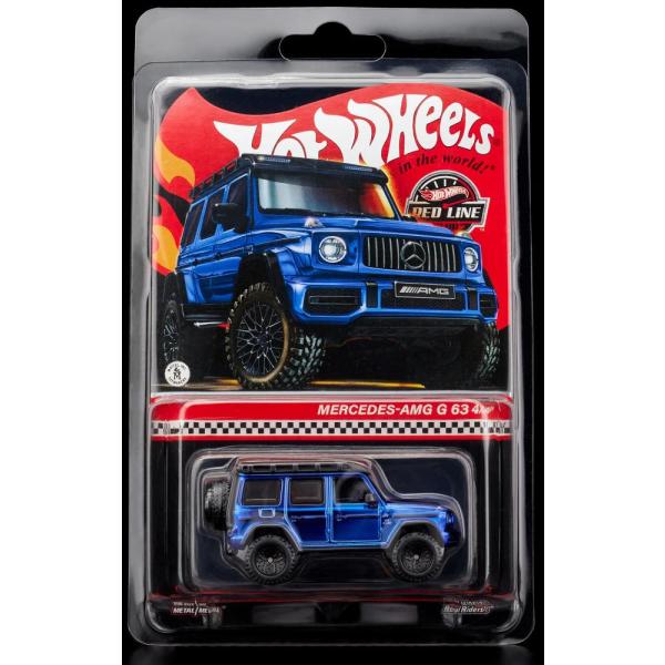 Hot Wheels Mercedes-AMG G 63 4×4 RLC Exclusive Red...