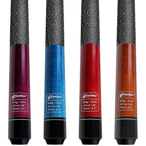 CUEBAR 58インチ プールキュースティック 4本セット ビリヤードキュースティック 2本 18 19 20 21オンス 13mm チップ ハウス