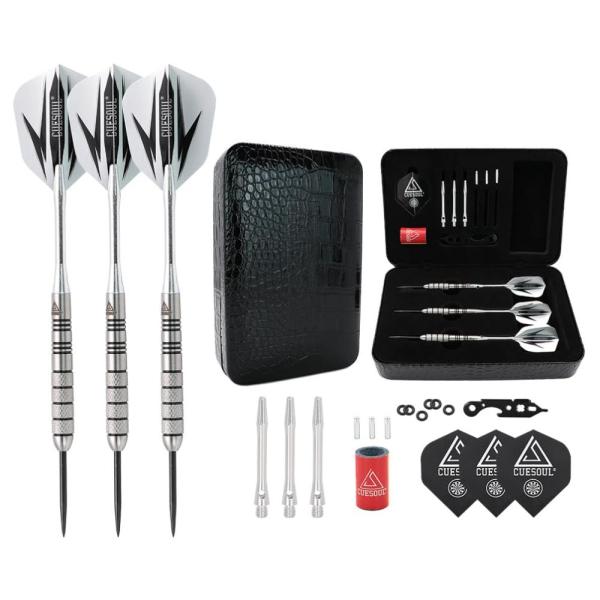 CUESOUL 95% Tungsten 26 Grams Tungsten Steel Tip D...