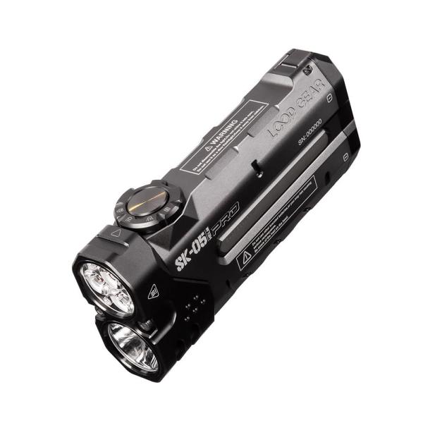 LOOP GEAR SK05 Pro Flat LED Flashlight with 8000mA...