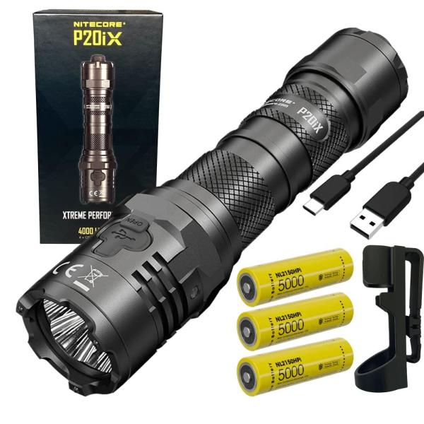 Nitecore バリューバンドル P20iX USB-C Type-C USB LED 懐中電灯 ...