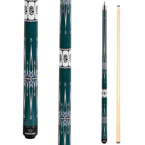 HomeSeason プールキュースティック 57インチ ビリヤードキュースティック プロフェッショ...