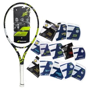 Babolat Pure Aero チームテニスラケット (ストリングとテンションの選択) (4 0/8)