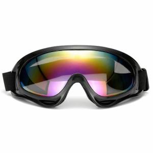 QERMXYRI Goggles， Motorcycle Glasses Anti-Glare Motocross Sunglasses Sports