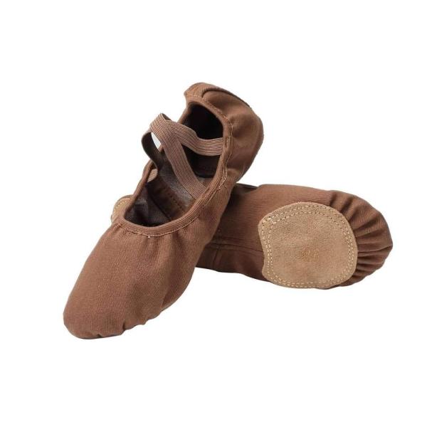 Linodes Ballet Shoes for Women Stretch Canvas Spli...