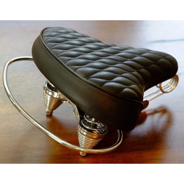 Velo SD Saddle - Black, Classic Style Seat with ch...
