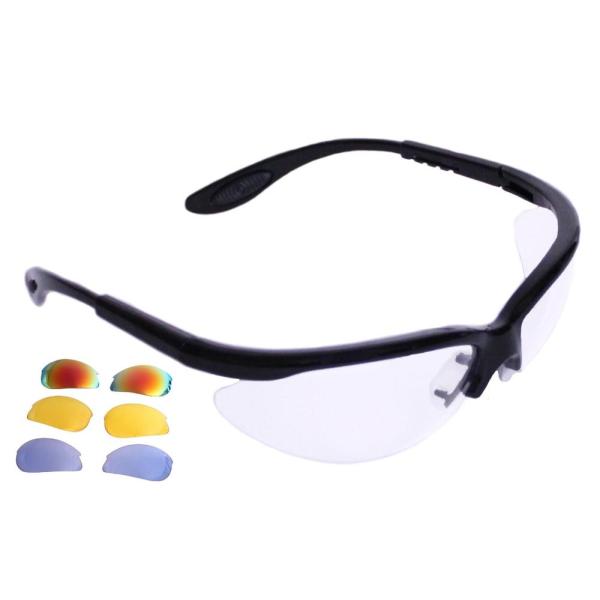 (Black) - Python RG Multi Lense Racquetball (Squas...