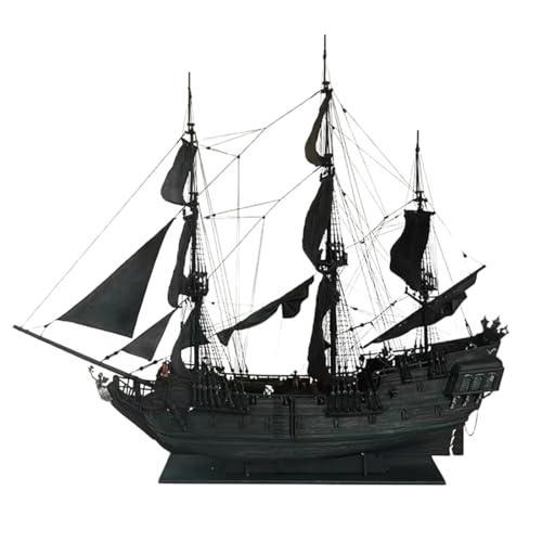MindXplore 3D Wooden Pirate Ship Puzzle, 1/50 Wood...