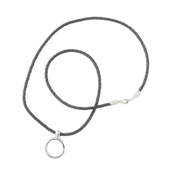 Eyeglass Necklace by Giorgio Fedon in Grey with Si...