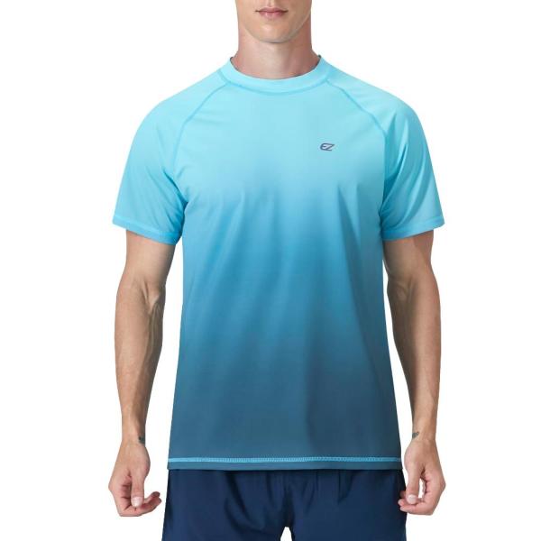 Men&apos;s Swim Shirts Rash Guard UPF 50+ UV Sun Protec...