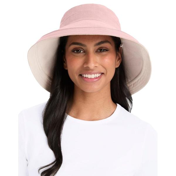 Solbari Women&apos;s Holiday Sun Hat UPF 50+ - Dusty Pi...