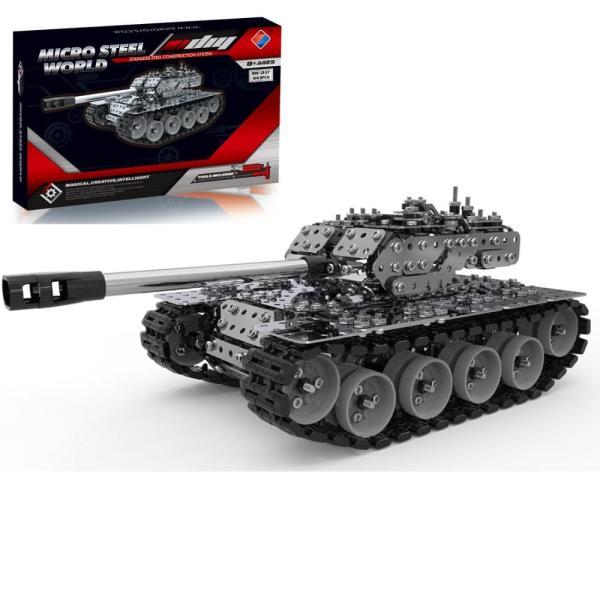 Keetopteep 3Dメタルパズル 大人用 タンクメタルモデル組み立てキット 843ピース メカ...