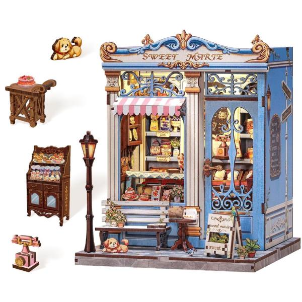 並行輸入品Endless Limit Book Nook Kit, DIY Miniature Ho...