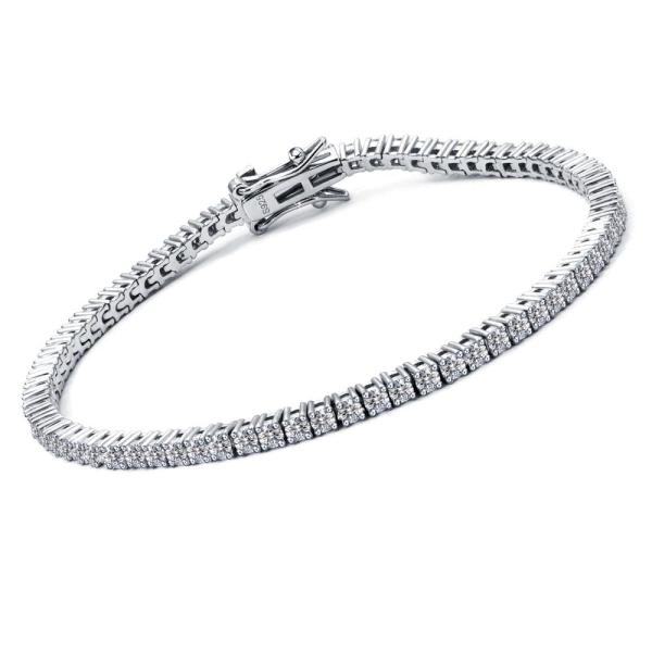 並行輸入品Velagems 本物のモアッサナイトテニスブレスレット 女性用 | 2.1~15カラット...