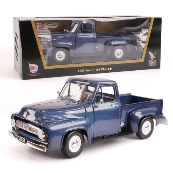 【並行輸入品】ラッキーダイキャスト 1953 フォード F-100 ピックアップトラック 1/18ス...