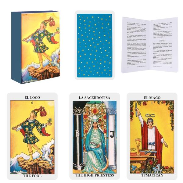 【並行輸入品】CINROPE Cartas de Tarot en Espa?ol:スペイン語タロッ...
