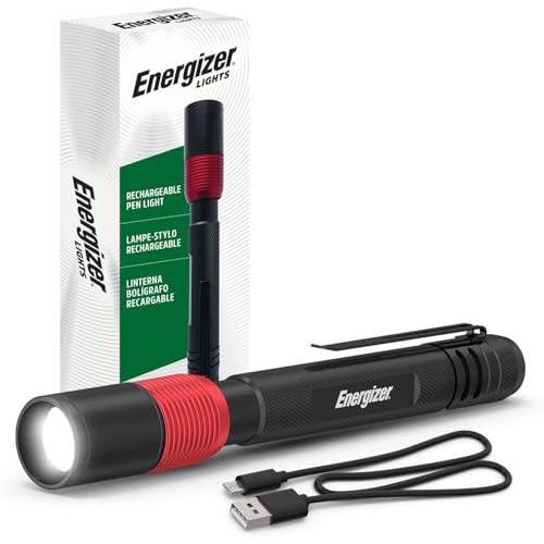 【並行輸入品】Energizer X400 充電式ペンライト 防水 ミニ懐中電灯 明るい400ルーメ...