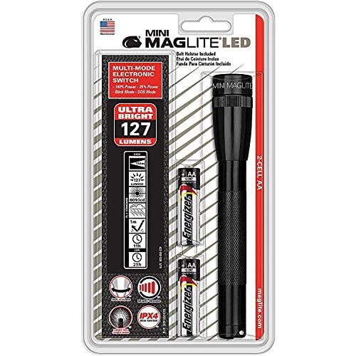 【並行輸入品】MAG-LITE(マグライト) ミニマグ 3W LED 単3×2本 ブラック SP22...