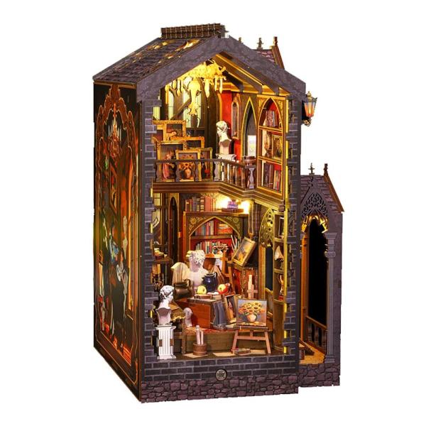 【並行輸入品】DIY Book Nook Kit - DIY Miniature Dolls Hou...