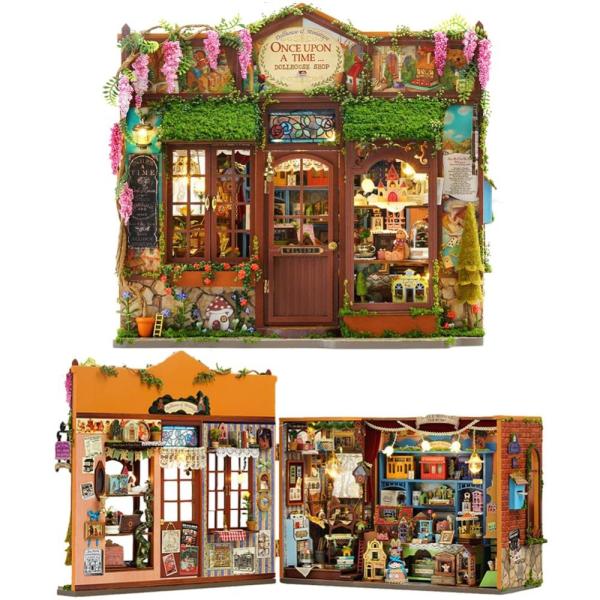 【並行輸入品】TOPBSFARNY 3D Book Nook Kit Exquisite Handm...