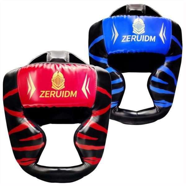【並行輸入品】2 Pack Boxing Headgear for Adult Men Kids, ...