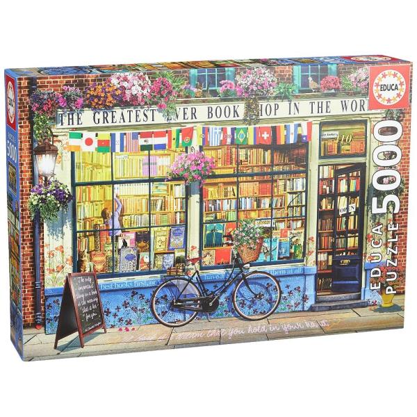 【並行輸入品】Educa Puzzle - Bookshop in the World 5000 T...