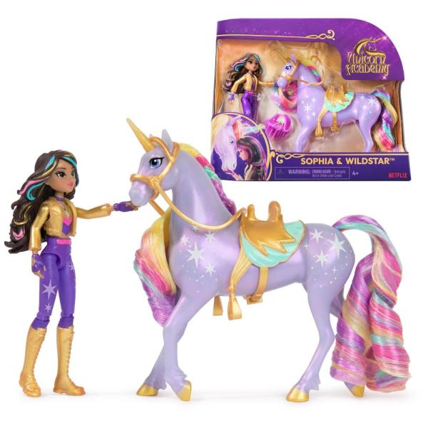 【並行輸入品】Unicorn Academy, Set Sophia &amp; Wildstar con ...